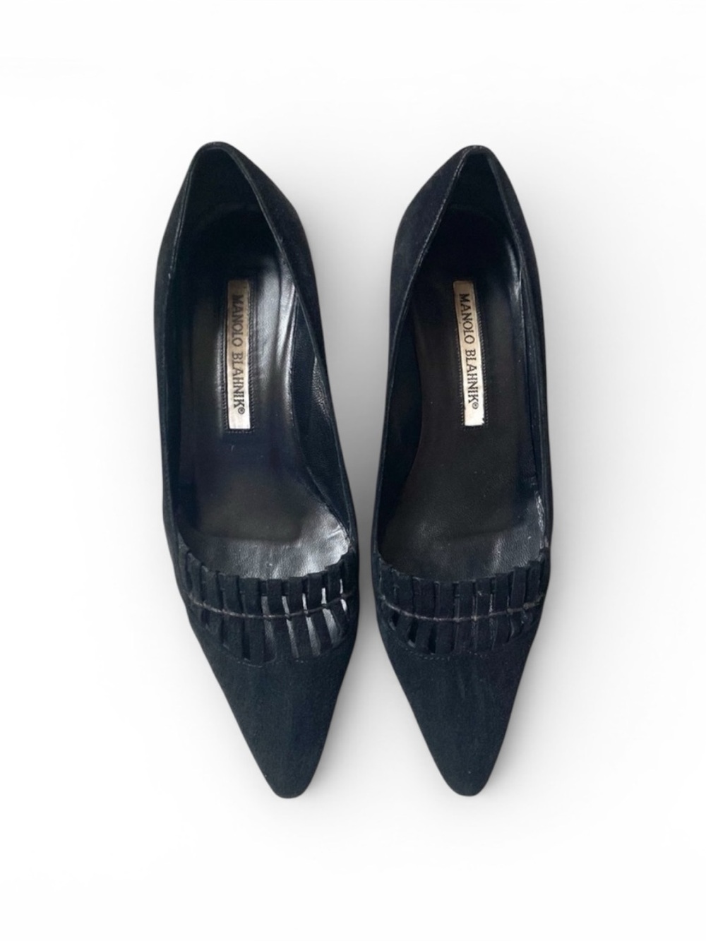 Manolo Blahnik Suede heels size 35